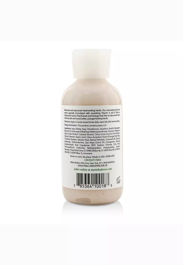 Mario Badescu MARIO BADESCU - Fruit And Vitamin A Hand Cream - For All Skin Types 118ml/4oz