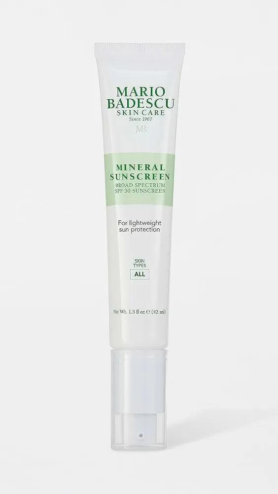 Mario Badescu   Mineral Sunscreen SPF30 