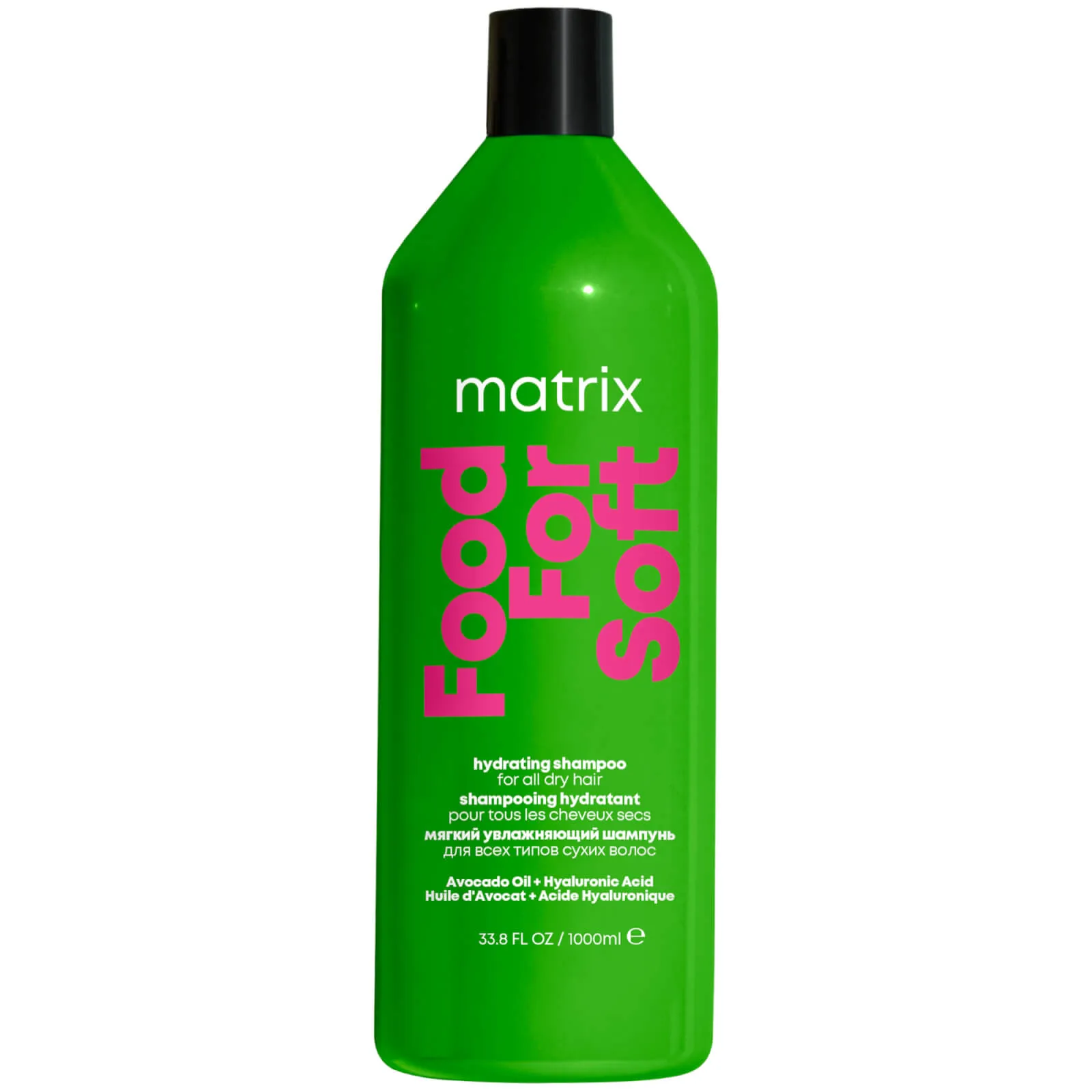 Matrix Food For Soft Hydrating Shampoo with Avocado Oil and Hyaluronic Acid For Dry Hair 1000ml