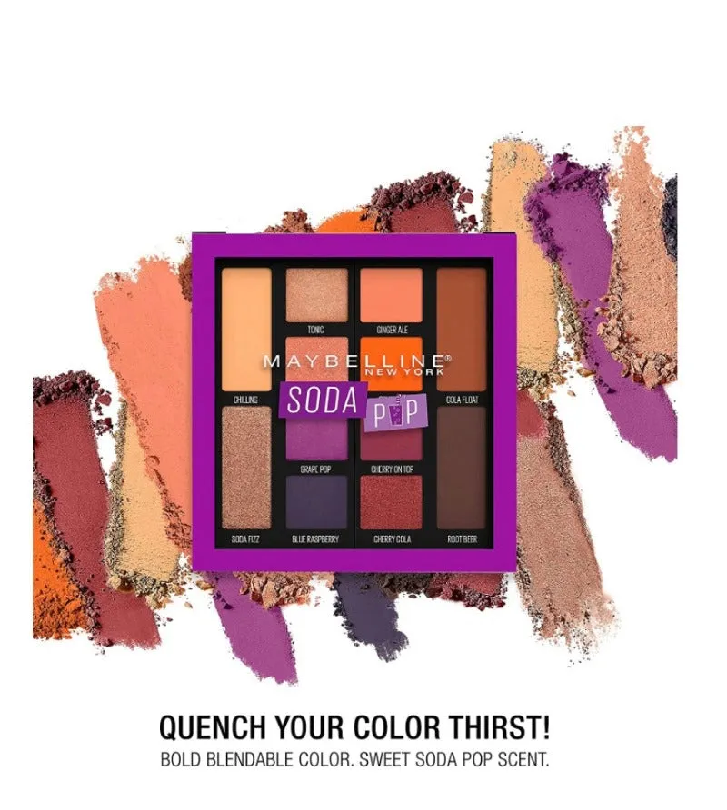 Maybelline Soda Pop Eyeshadow Palette Makeup (110)