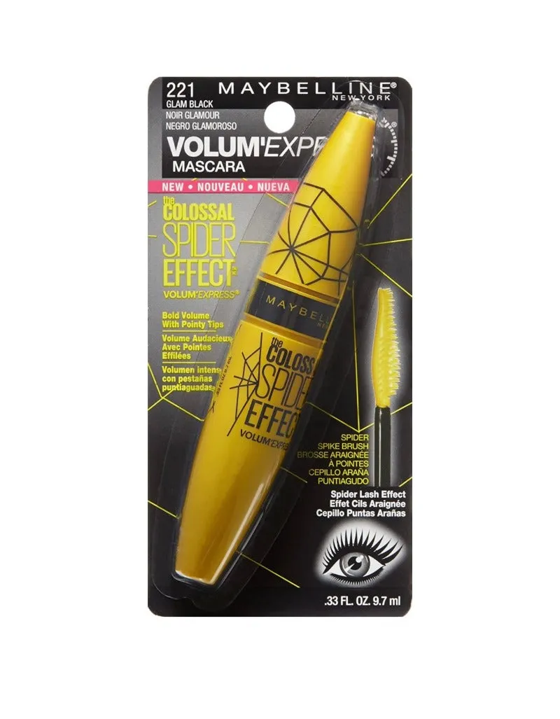 Maybelline Volum' Express The Colossal Spider Effect Mascara Glam Black (221)