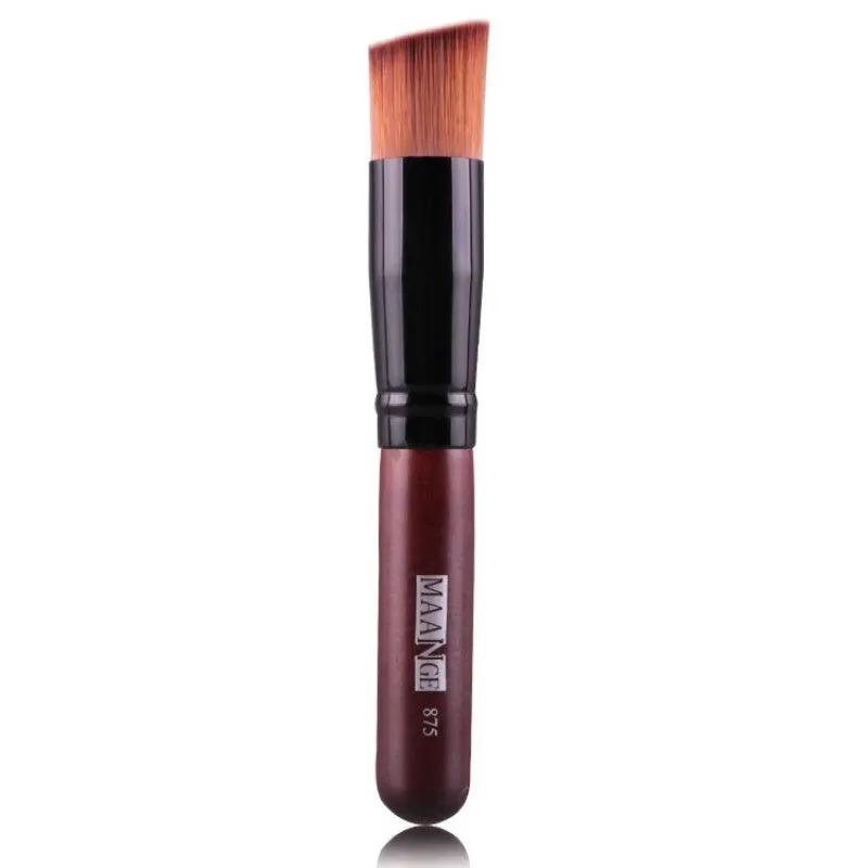 Multi-Function Pro Makeup Brushes Powder Concealer Blush Liquid Foundation Make up Brush Set Wooden Kabuki Brush Cosmetics SM6