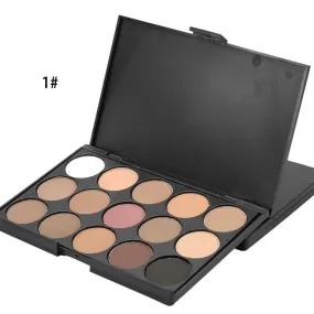 Natural 15 Colors Long Lasting Pearly Eyeshadow Palette Eye Shadow Make Up Set Professional Colors Cosmeticaquiagem PE3 SM6