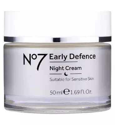 No7 Early Defence Night Cream 50ml