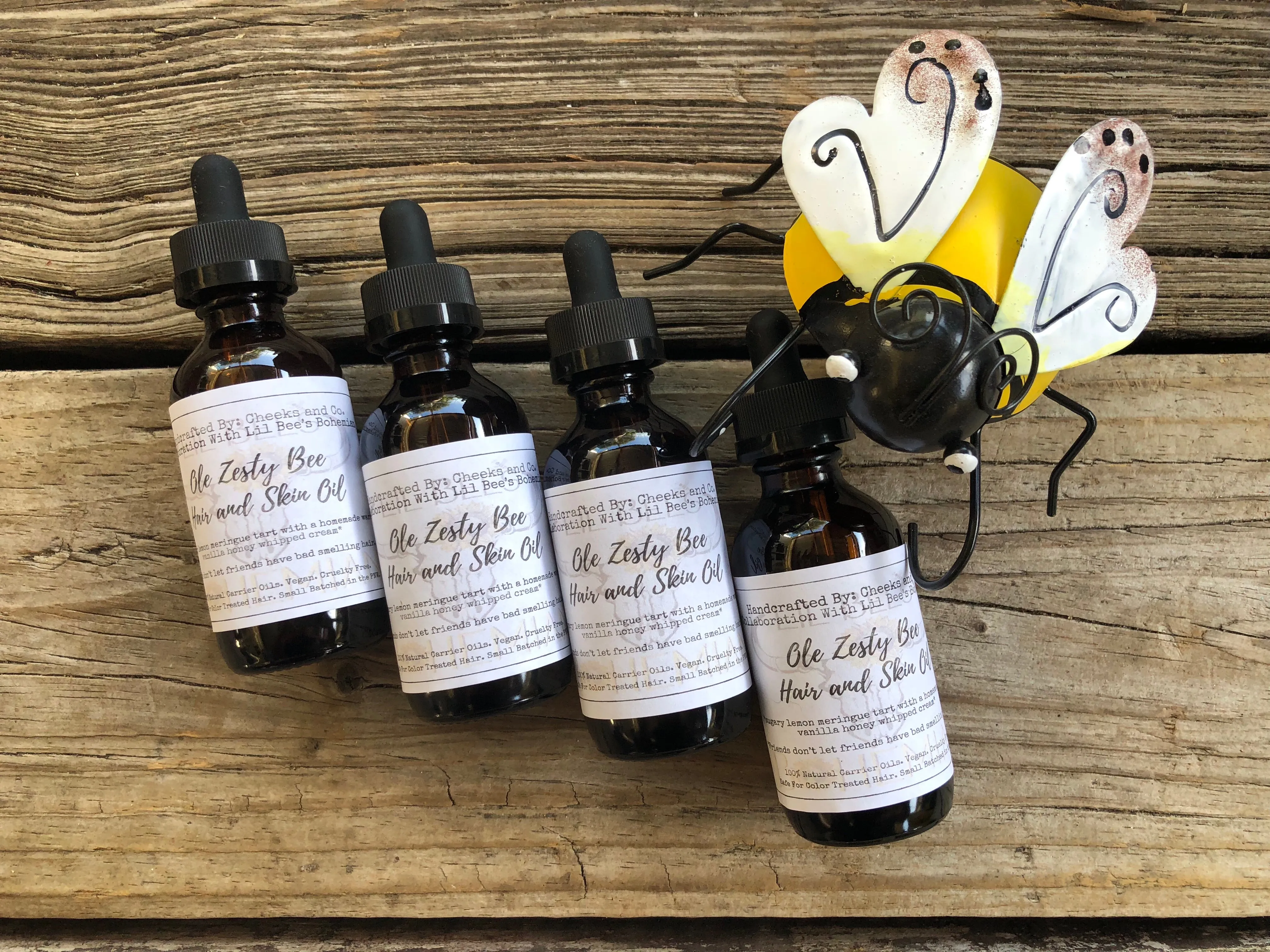 Ole Zesty Bee Hair & Skin Oil by Cheeks & Co.