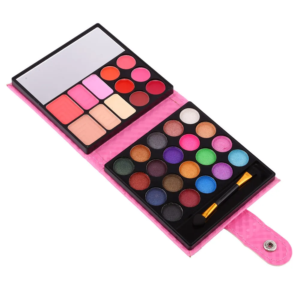 Pro 32Color Eyeshadow Palette Makeup Warm Cosmetics Shimmer Eye Shadow Palette