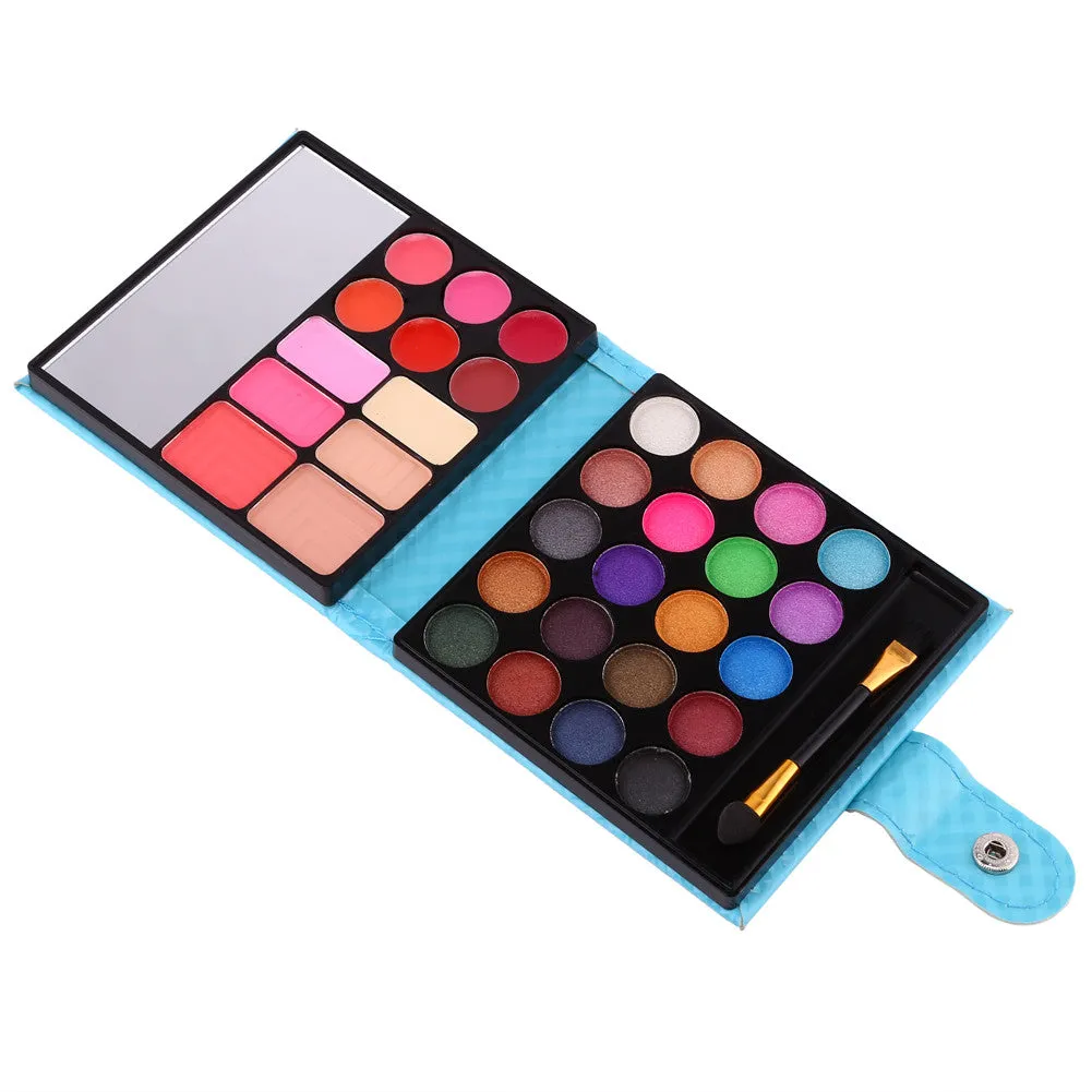 Pro 32Color Eyeshadow Palette Makeup Warm Cosmetics Shimmer Eye Shadow Palette