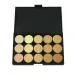 Professional 15 Concealer Camouflage FaceHighlightFoundationCream Makeup Palette