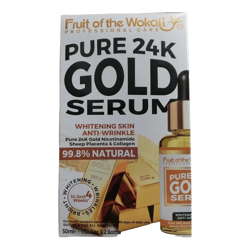 Pure 24K Gold Serum Fruit of The Wokali