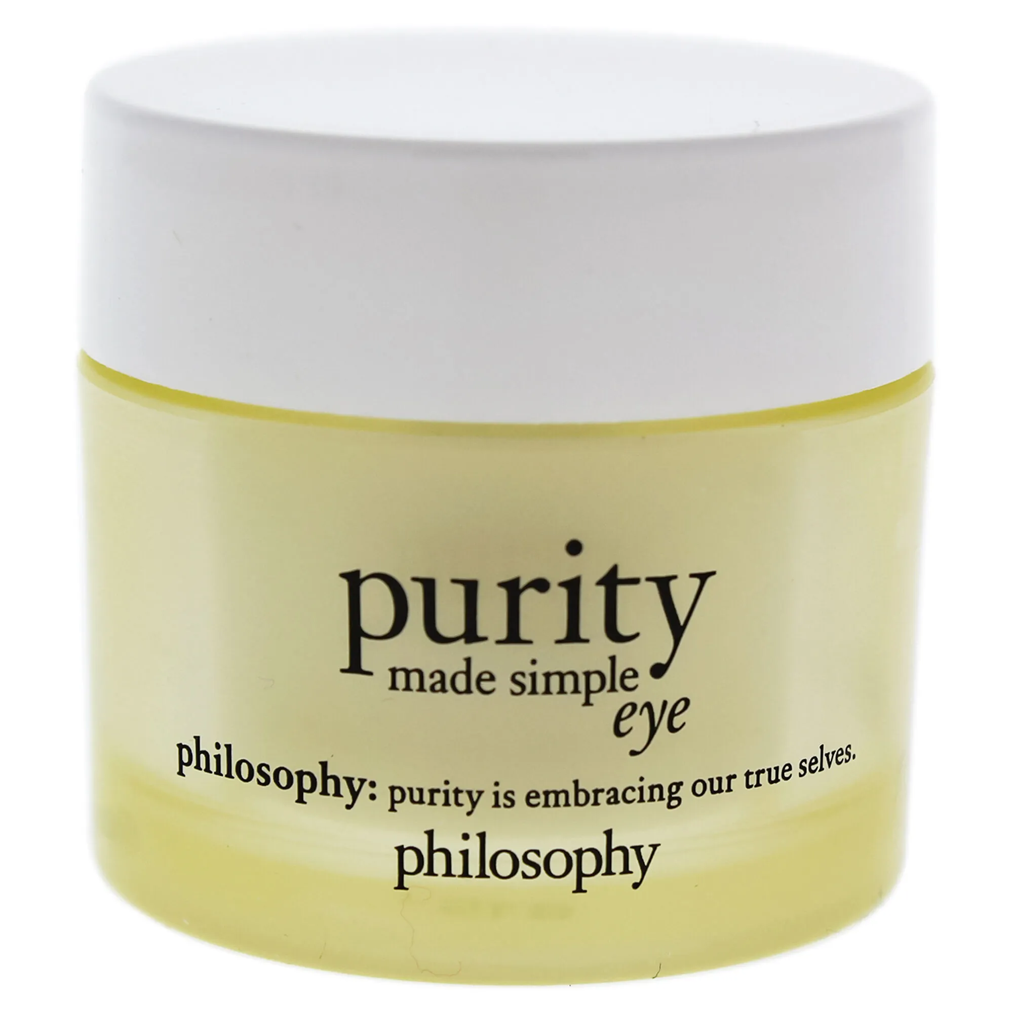 Purity Made Simple Eye Gel by Philosophy for Unisex - 0.5 oz Gel