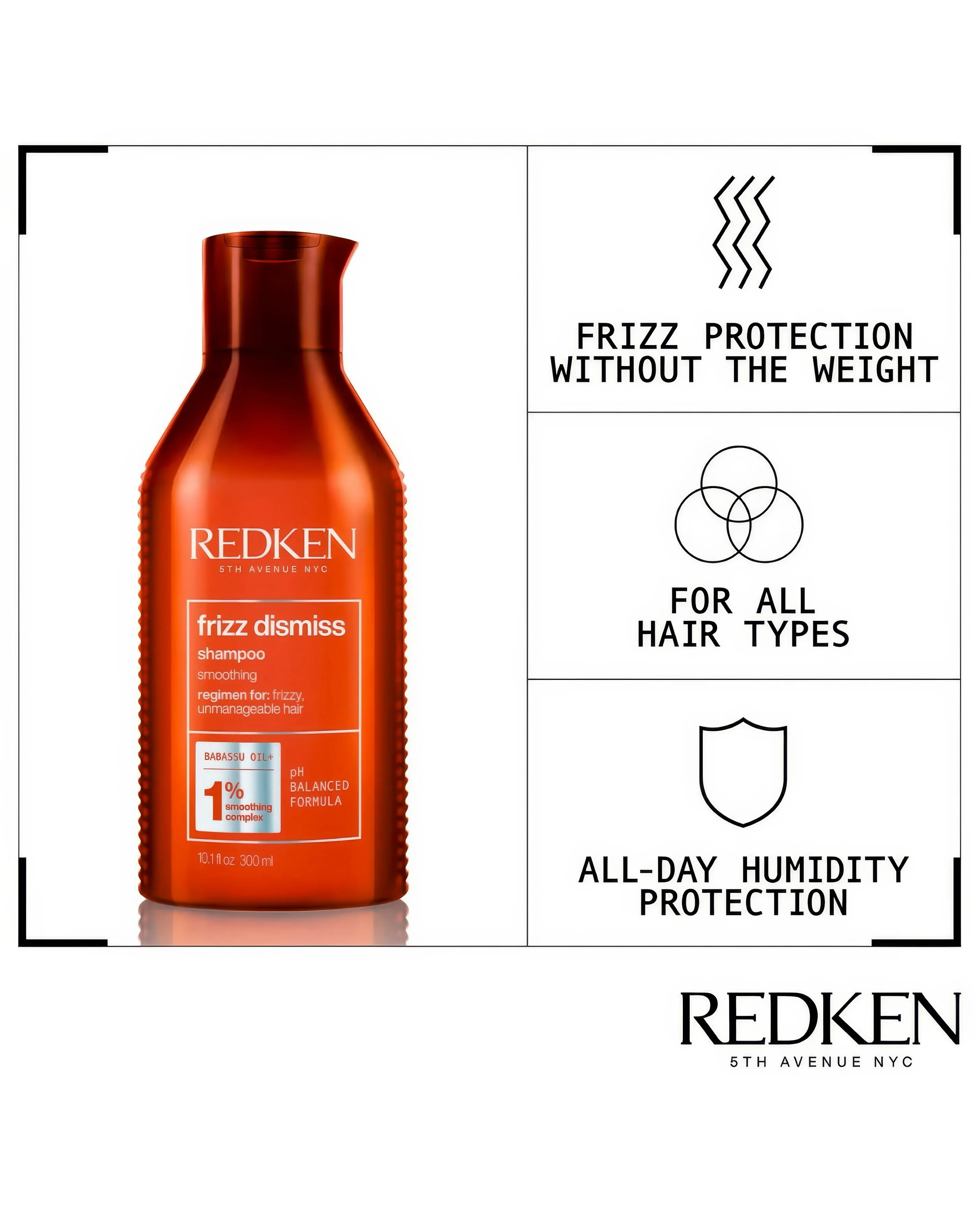 Redken Frizz Dismiss Shampoo + Conditioner Duo | Simply Be