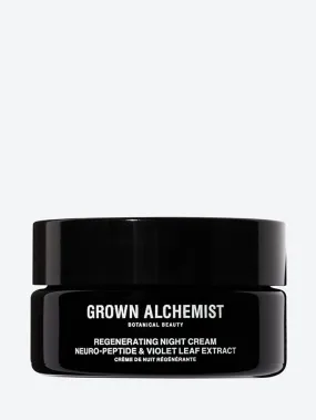 Regenerating night cream: neuro-peptide & violet