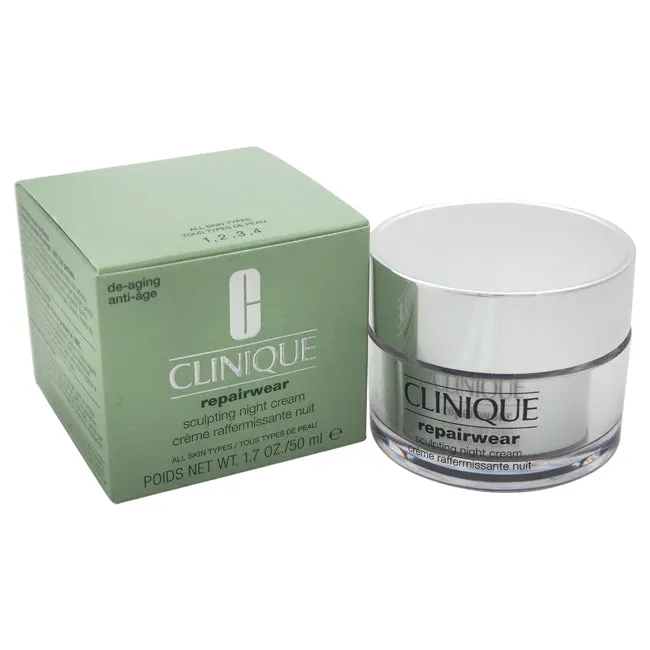 Repairwear Sculpting Night Cream by Clinique for Women - 1.7 oz Cream