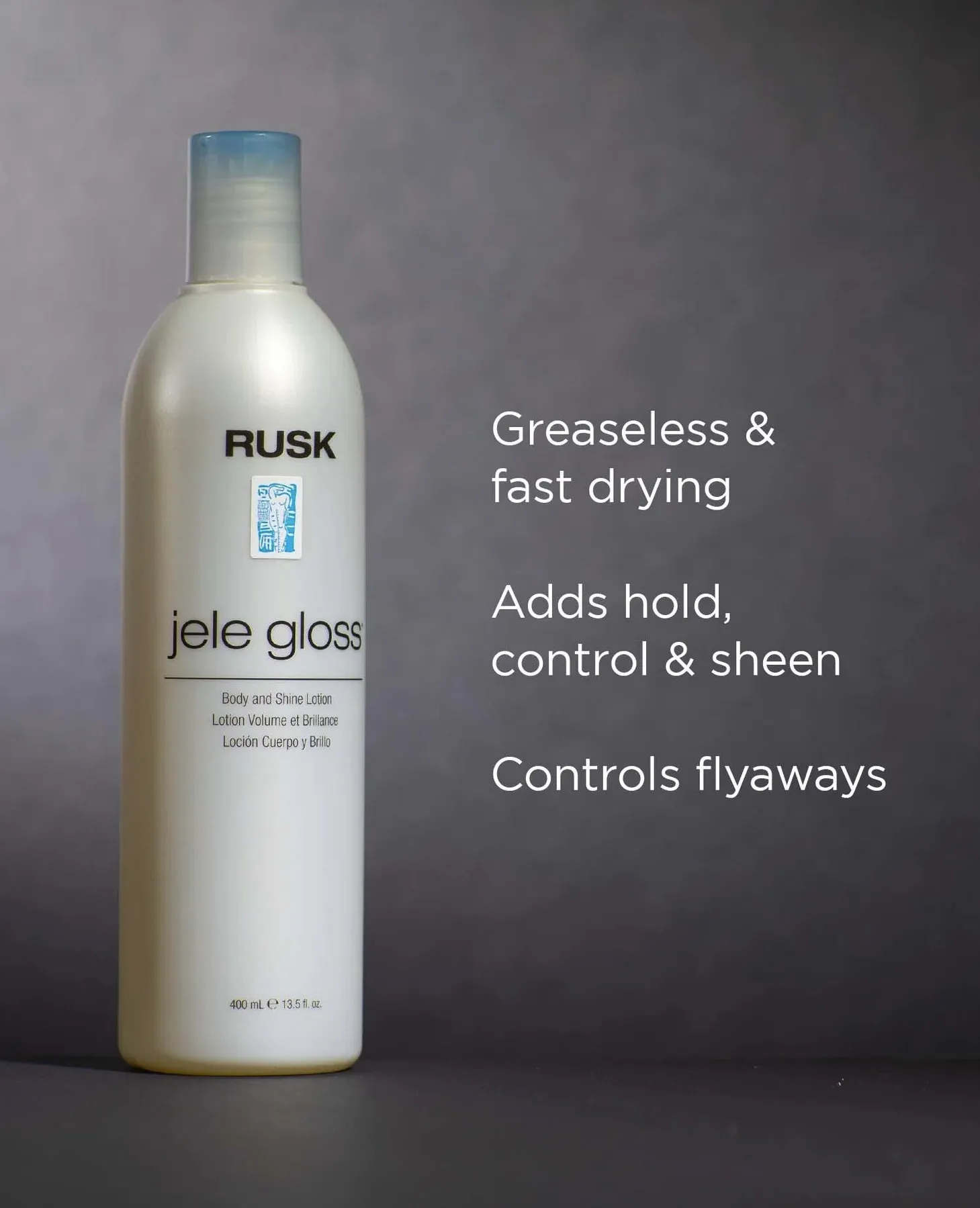 Rusk Designer Collection Jele Gloss Body & Shine Lotion 400ml