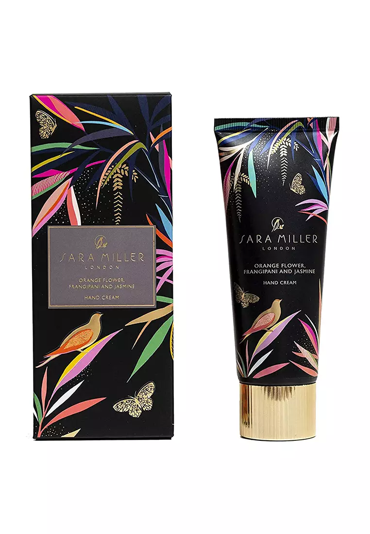 Sara Miller Sara Miller London - 75ml Hand Cream, Black Bamboo - Orange Flower, Frangipani & Jasmine (FG8438)