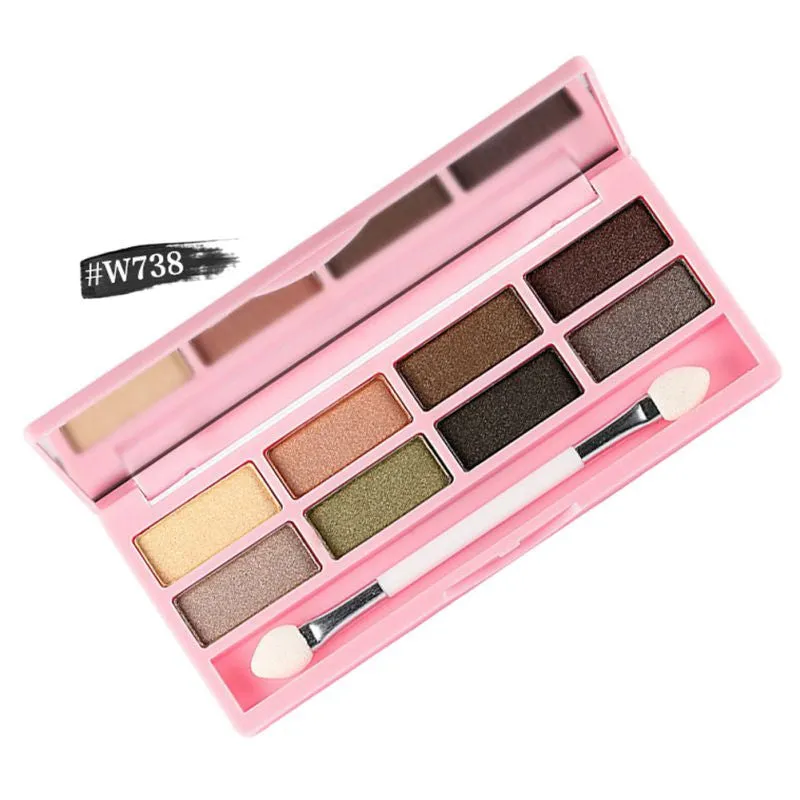 Shimmer Eyeshadow Makeup Palette by nanda Lasting Waterproof Eyeshadow L4 SM6