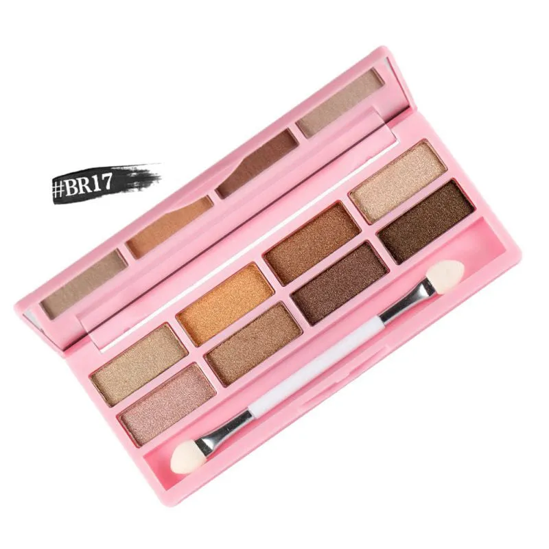 Shimmer Eyeshadow Makeup Palette by nanda Lasting Waterproof Eyeshadow L4 SM6