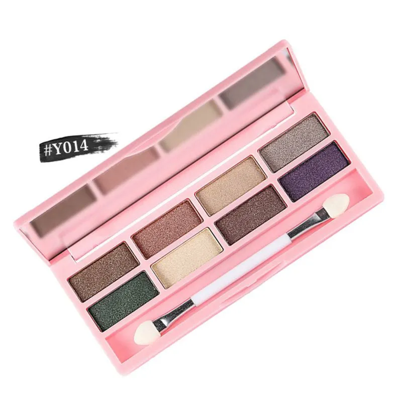 Shimmer Eyeshadow Makeup Palette by nanda Lasting Waterproof Eyeshadow L4 SM6