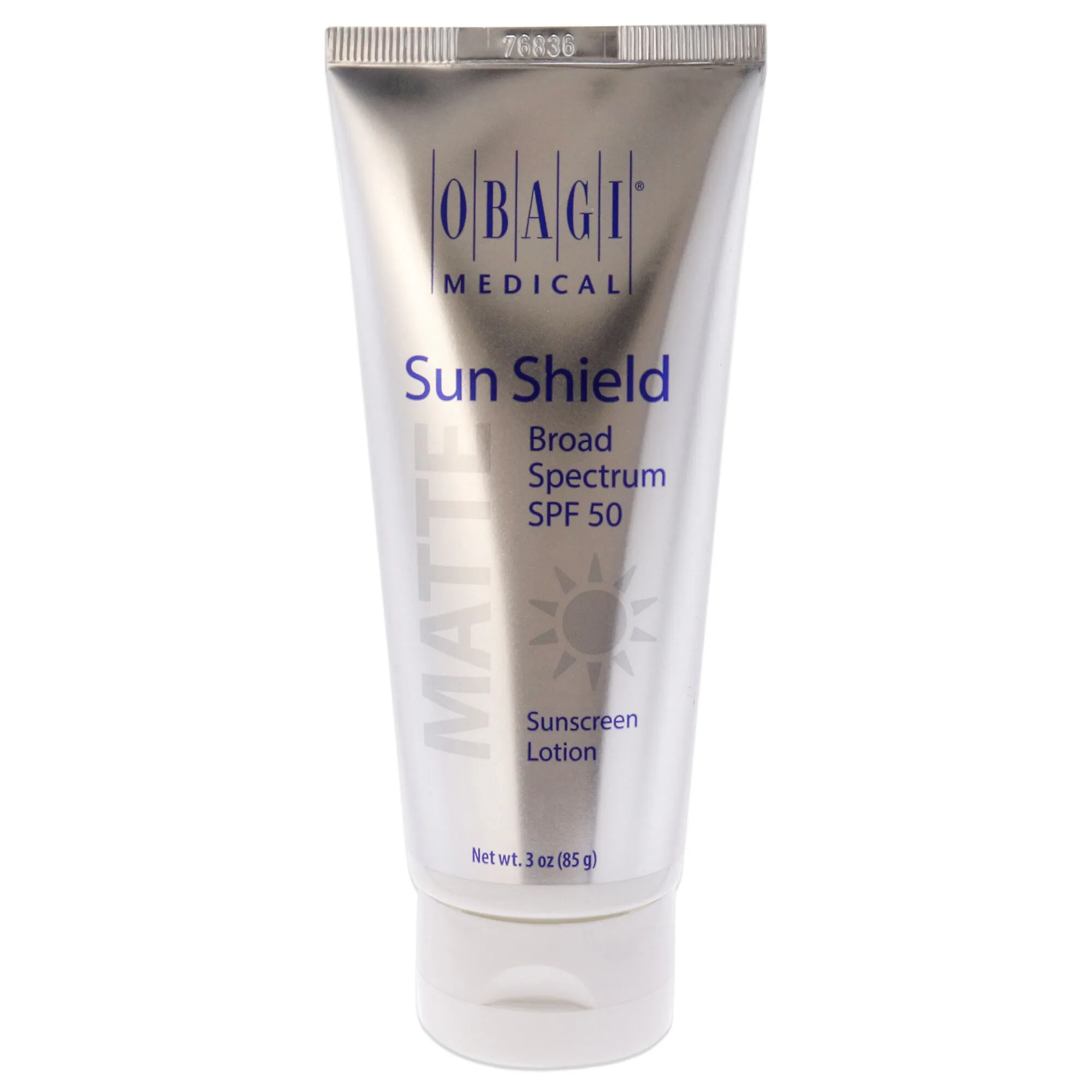 Sun Shield Matte SPF 50 by Obagi for Unisex - 3 oz Sunscreen