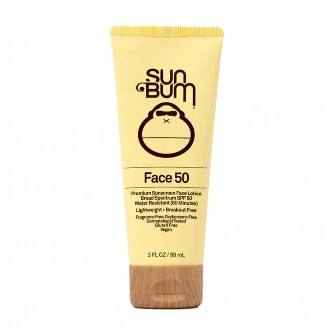 SunBum SPF50 Sunscreen Face Lotion - 88ml