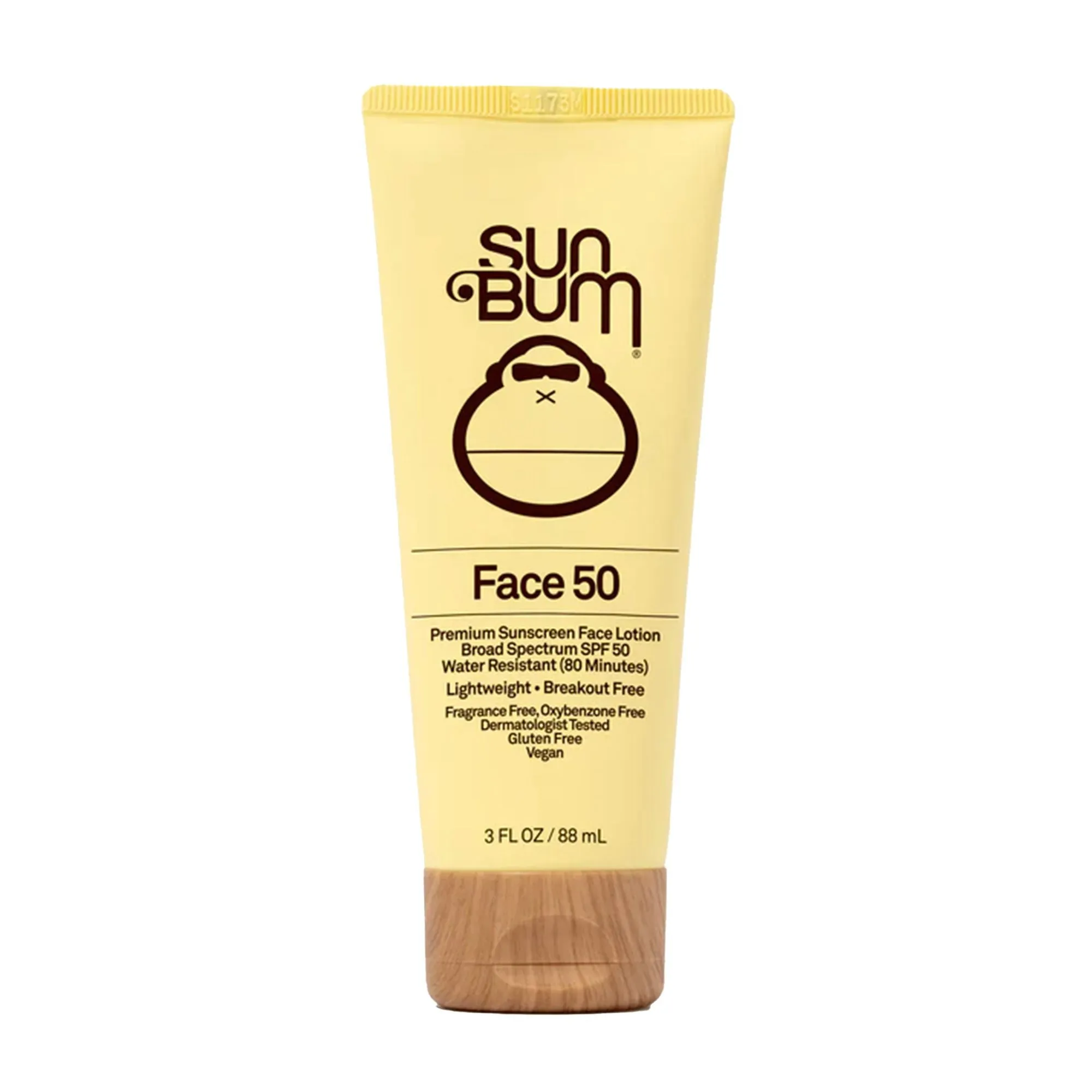 SunBum SPF50 Sunscreen Face Lotion - 88ml