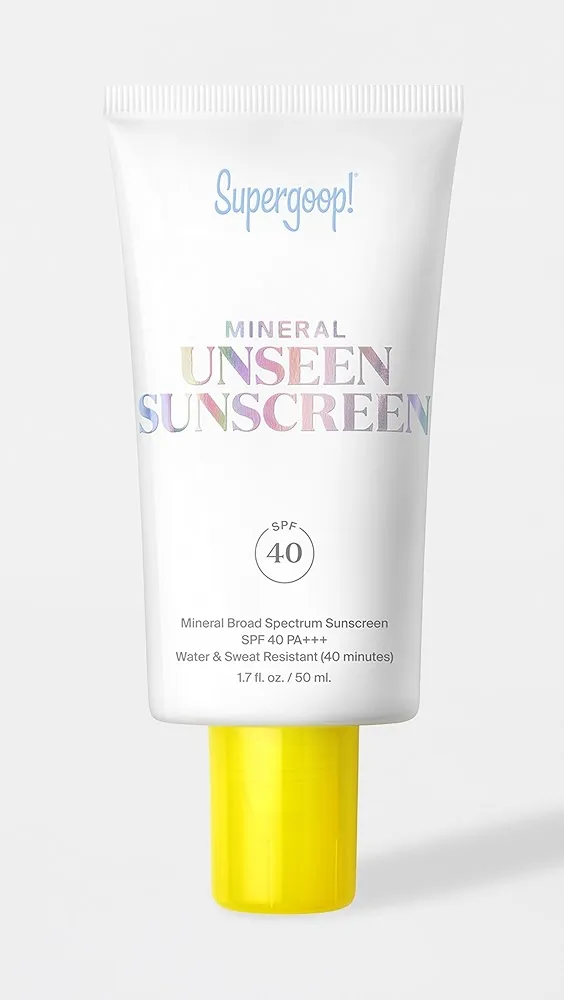 Supergoop!   Mineral Unseen Sunscreen SPF 40 