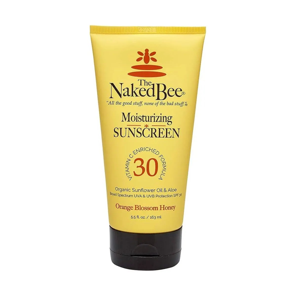 THE NAKED BEE SPF 30 SUNSCREEN 5.5OZ ORANGE