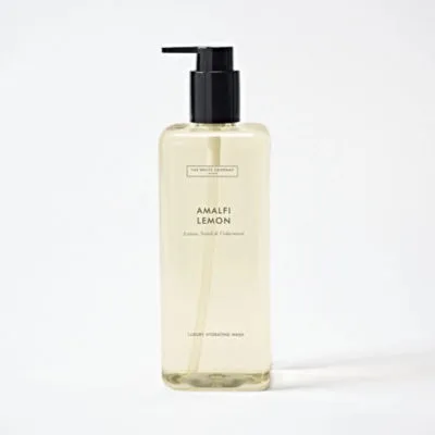 The White Company Amalfi Lemon Luxury Hydrating Hand & Body Wash, No Colour, Size: One Size