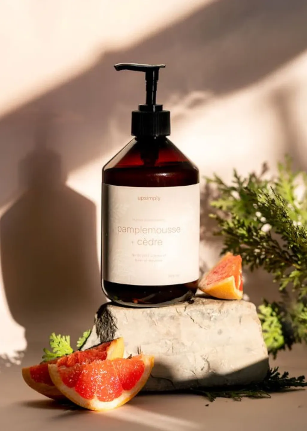 UpSimply - Bath & Shower Body Wash - Grapefruit and Cedar