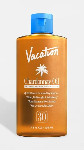 Vacation Sunscreen   Chardonnay Oil SPF 30 