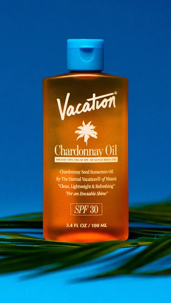 Vacation Sunscreen   Chardonnay Oil SPF 30 