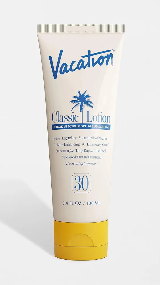 Vacation Sunscreen   Classic Lotion SPF 30 