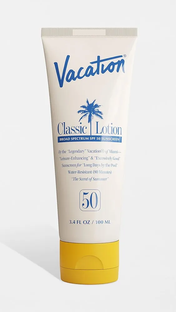 Vacation Sunscreen   Classic Lotion SPF 50 