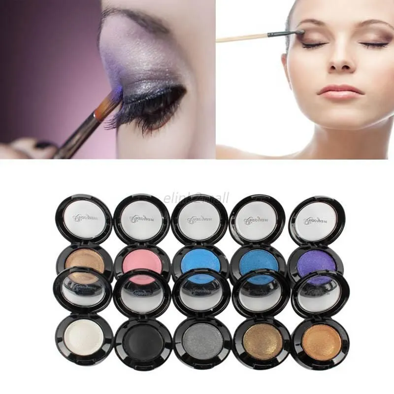 Women Makeup Beauty Eye Shadow Matte Powder Pigment Mineral Glitter Eyeshadow SM6