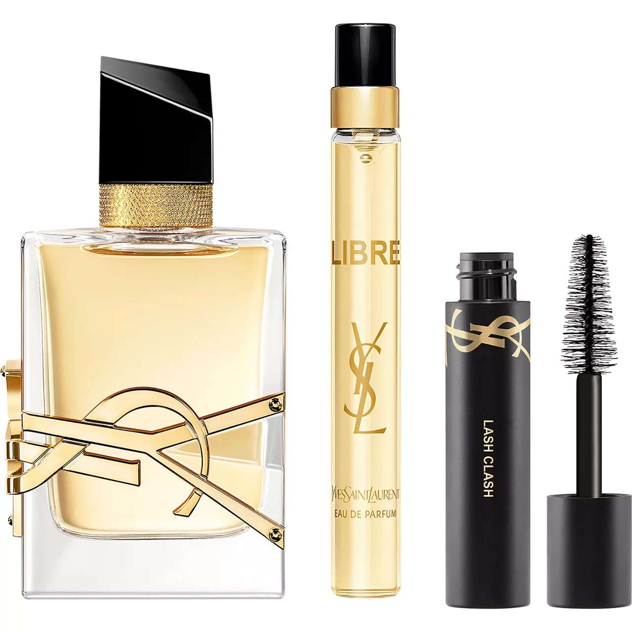 YVES SAINT LAURENT Worth €145 Libre Eau de Parfum & Miniature Lash Clash Mascara Black Gift Set - XM24